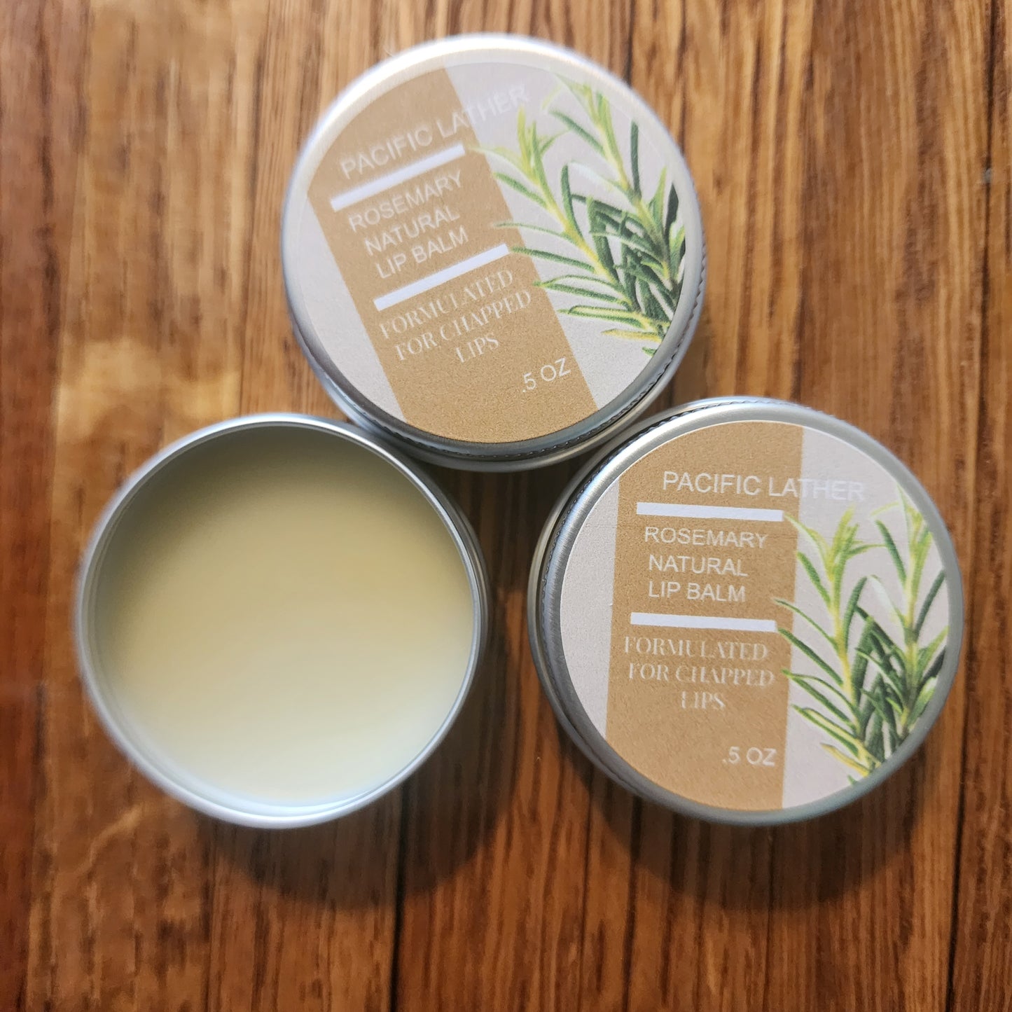 Rosemary natural lip balm