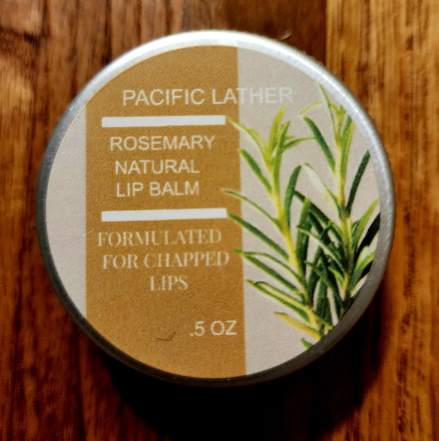 Rosemary natural lip balm