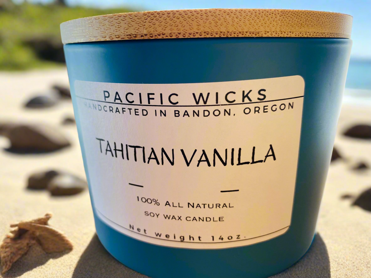 Tahitian Vanilla 3 Wick Candle