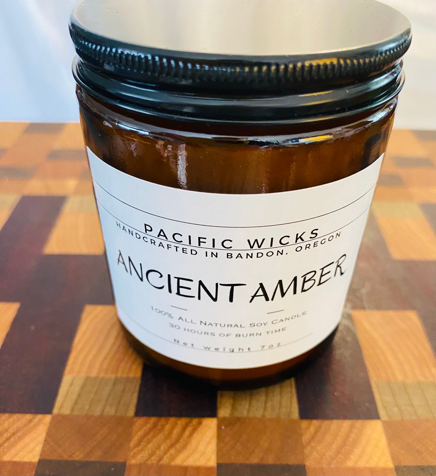 Ancient Amber Soy Candle