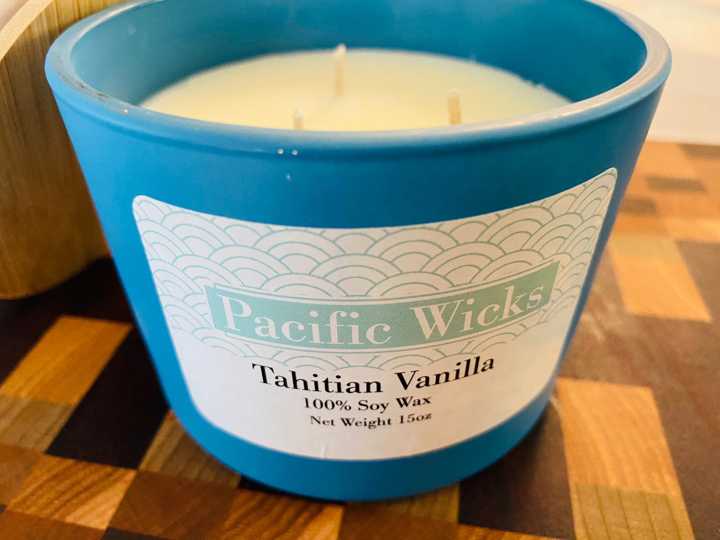 Tahitian Vanilla 3 Wick Candle