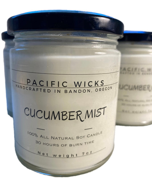 Cucumber Mist Soy Candle