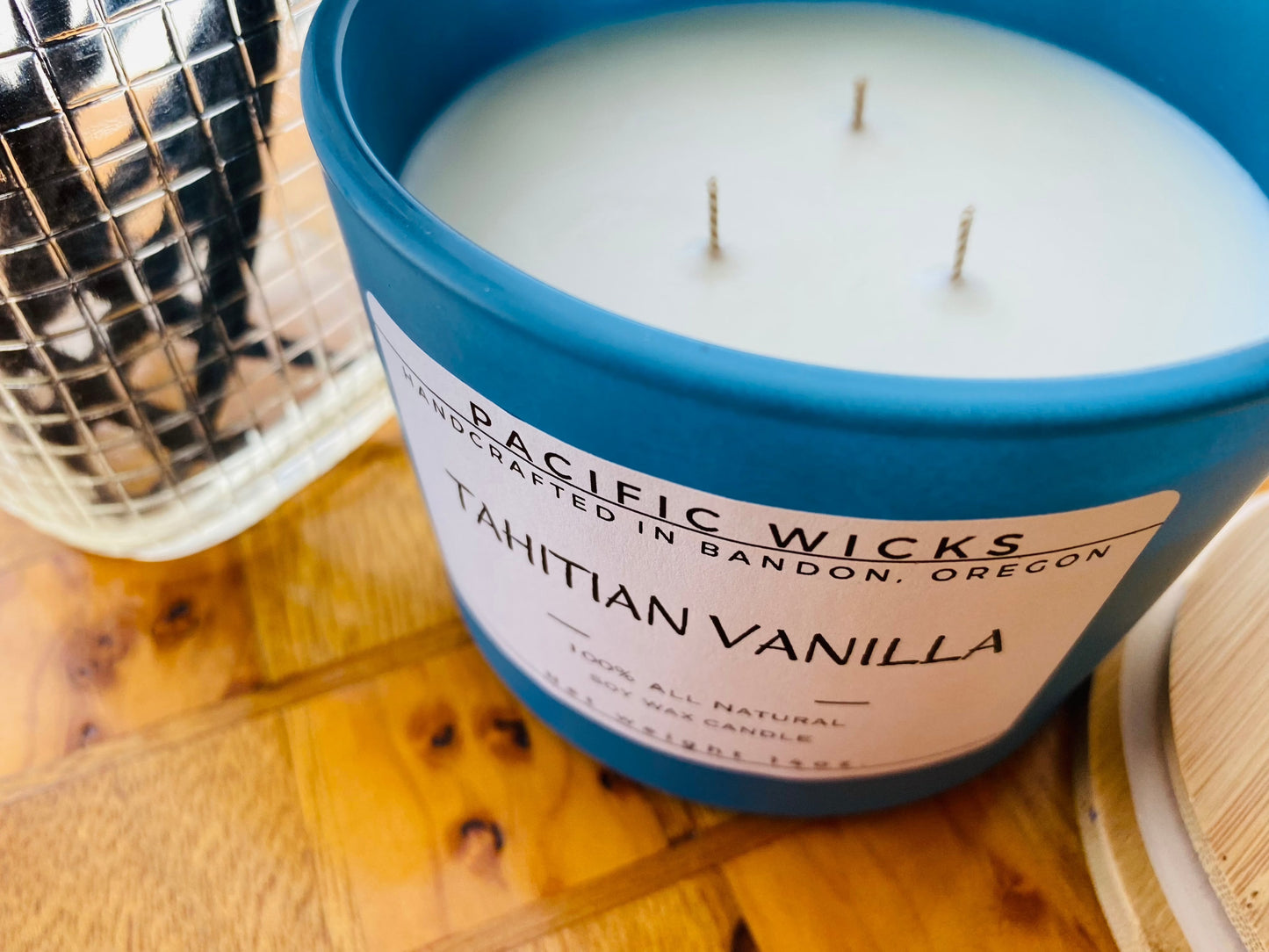 Tahitian Vanilla 3 Wick Candle