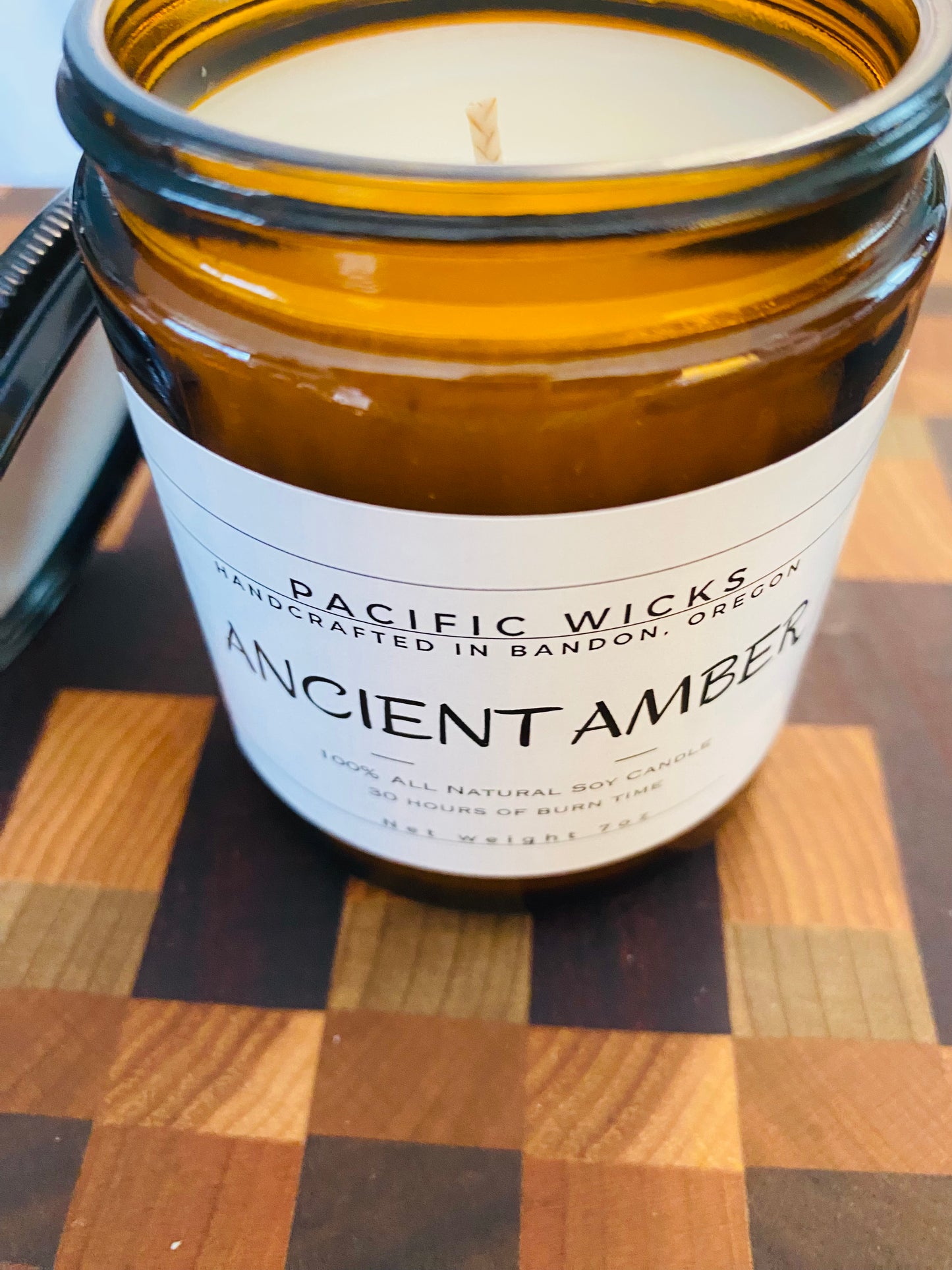 Ancient Amber Soy Candle