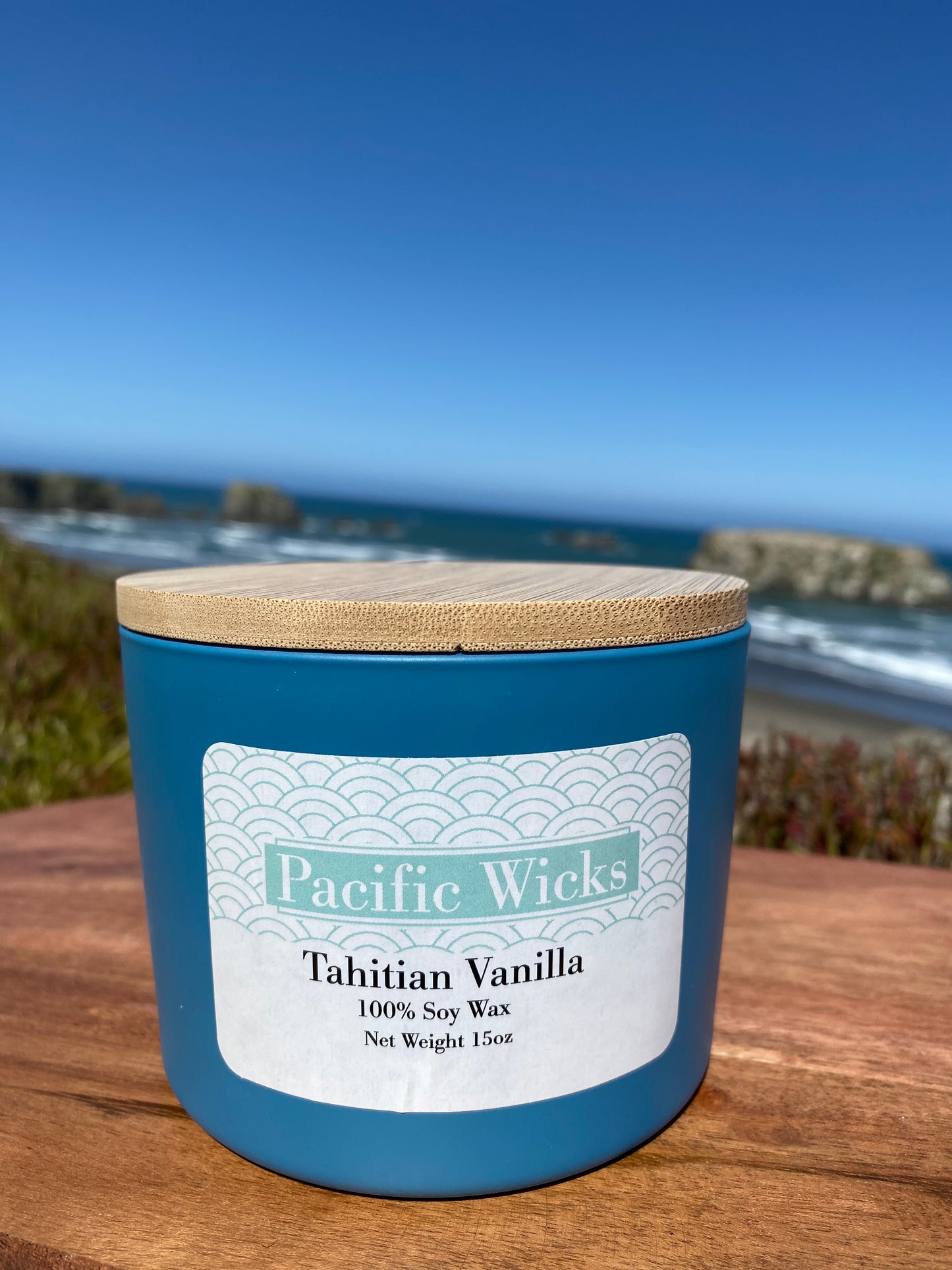 Tahitian Vanilla 3 Wick Candle