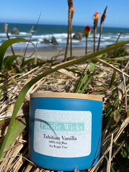 Tahitian Vanilla 3 Wick Candle