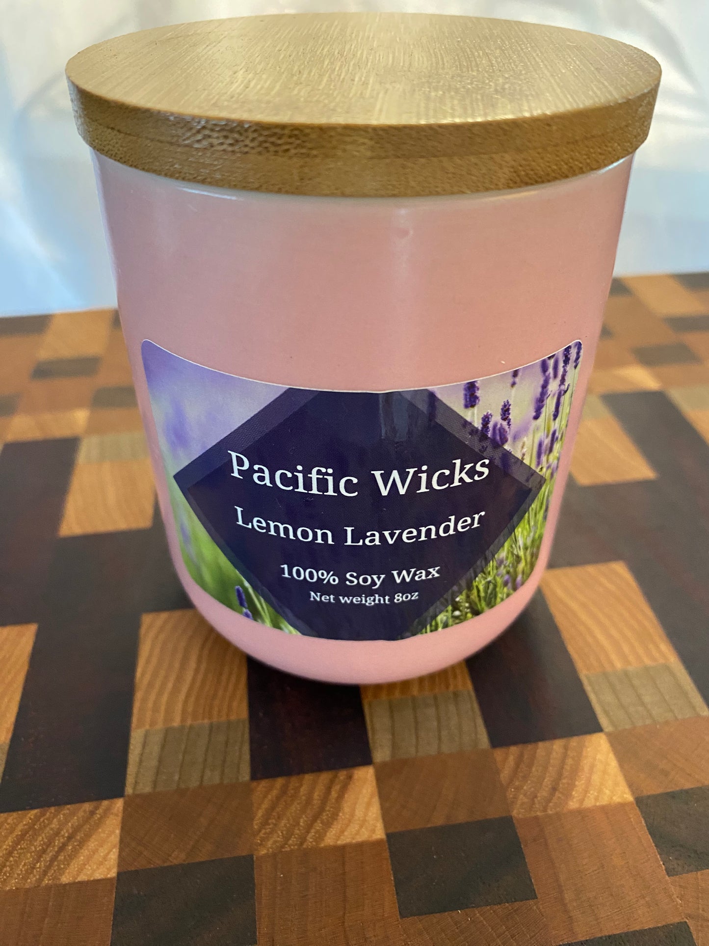 Lemon Lavender 2 Wick Candle