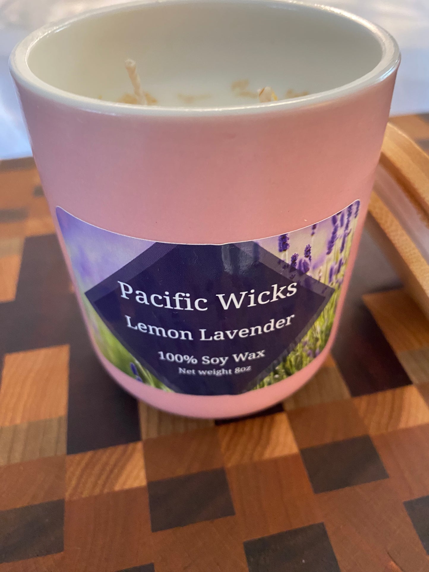 Lemon Lavender 2 Wick Candle